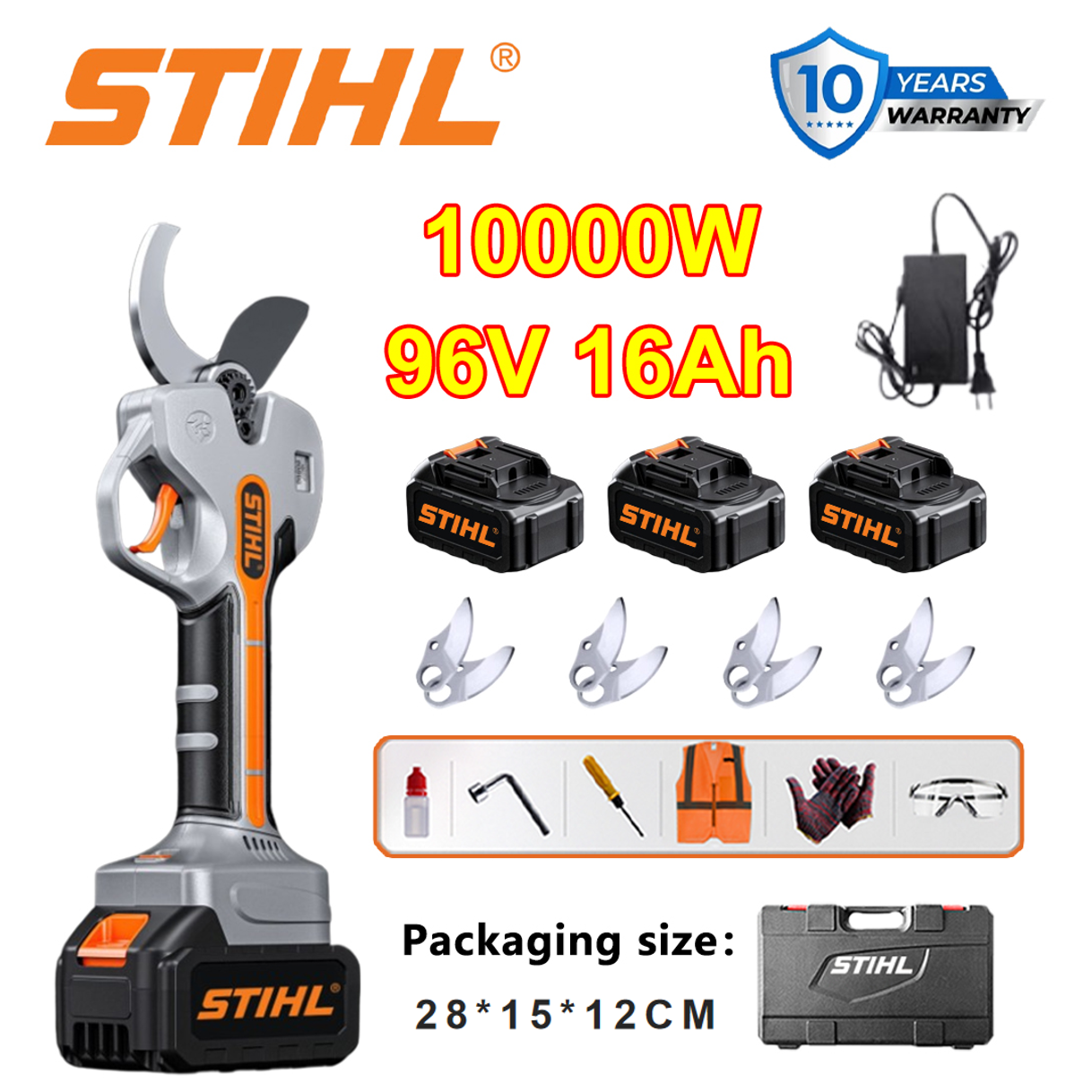 Foarfece de tundere fără perii STIHL 10000W litiu-ion