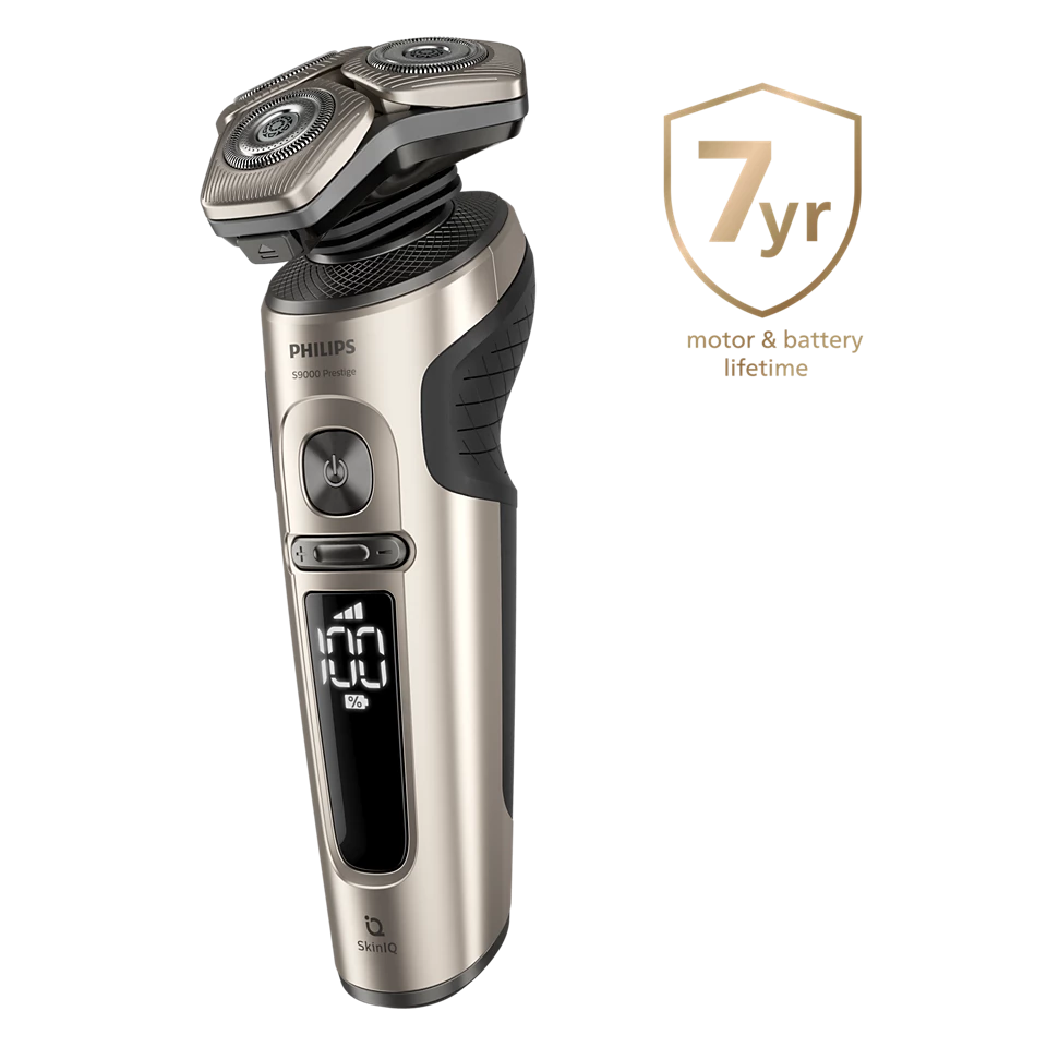 Philips®Shaver S9000 Prestige Nedves száraz elektromos borotva SkinIQ-val