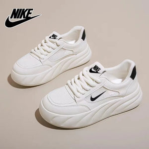Vara 2024 【Nike】 pantofi albi noi cu talpă groasă