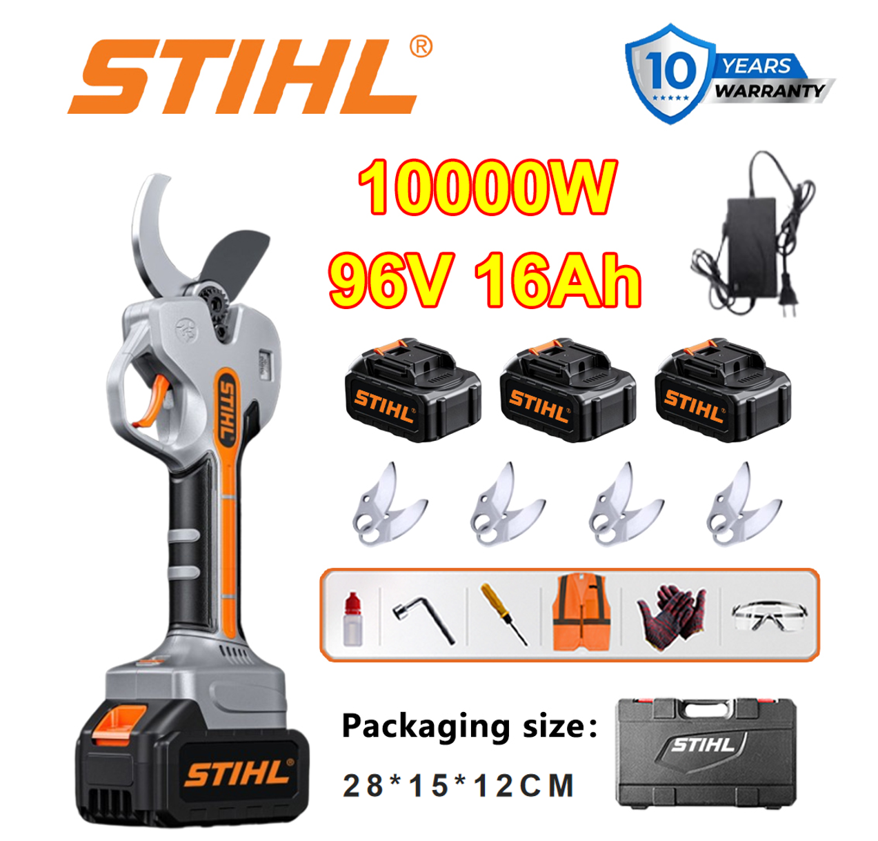 Foarfece de tundere fără perii STIHL 10000W litiu-ion