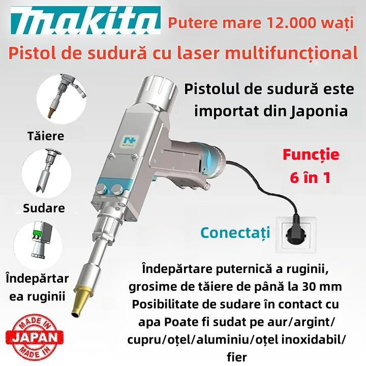 Pistol de sudură portabil multifuncțional universal Makita 12000W
