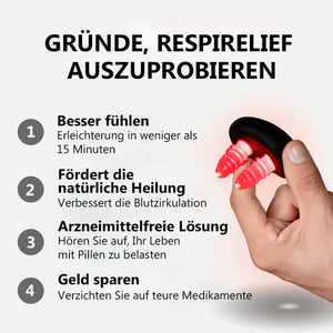 Dispozitiv de terapie nazală cu lumină roșie Oveallgo™ INSTANT RespiRelief