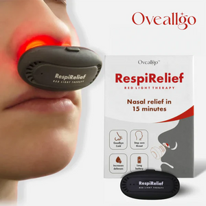 Dispozitiv de terapie nazală cu lumină roșie Oveallgo™ INSTANT RespiRelief