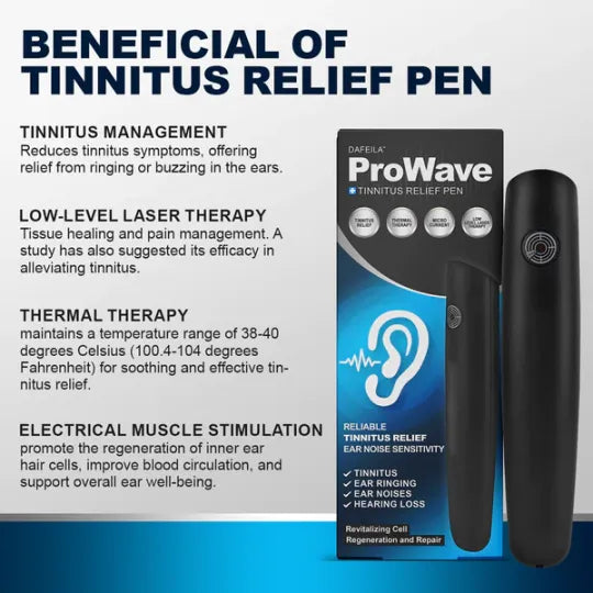 Ofertă de Vinerea Neagră* Dafeila™ ProWave Tinnitus Relief Therapy Pen