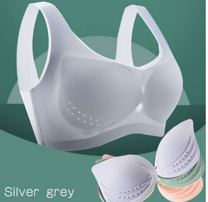 3 Bucăți Este Egal cu Prețul a 2 Bucăți Set 3 Piese Sutien confortabil din mătase de gheață, ultrasubțire