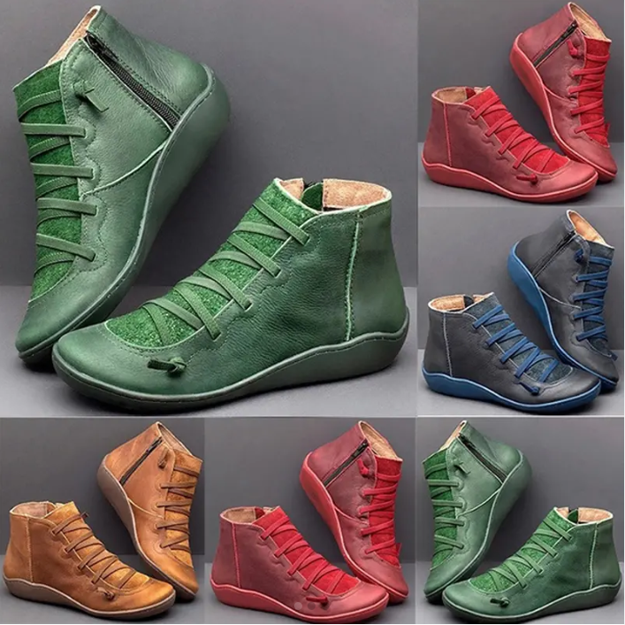 [35-43] New Women's Large Size Short Casual Boots de dimensiuni mari pentru femei