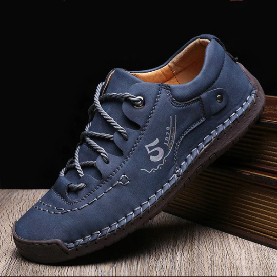 2023 Pantofi vintage din piele de vaca lucrati Manual