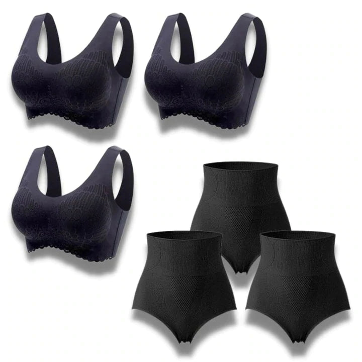 SORA Irresistible Irresistible Combination Bra - Set de chiloți + sutien 6 piese