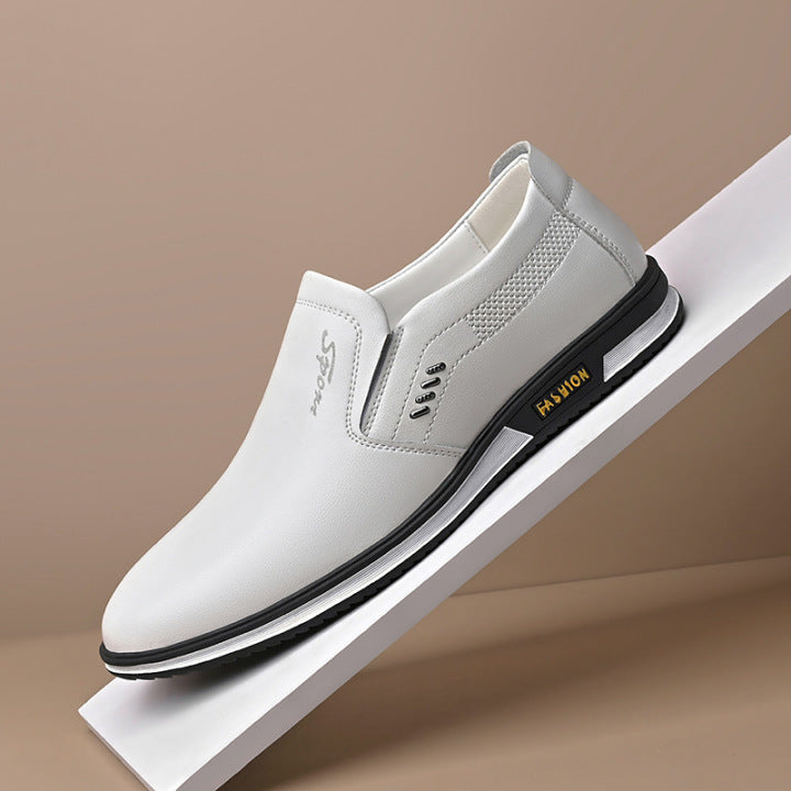 2023 Pantofi Casual Din Piele Respirabil Pentru Bărbați