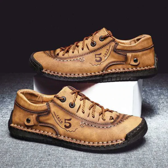 2023 Pantofi vintage din piele de vaca lucrati Manual