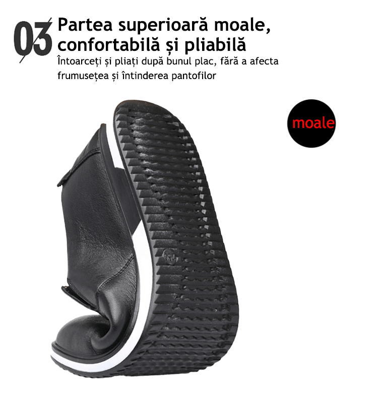 2023 Pantofi Casual Din Piele Respirabil Pentru Bărbați