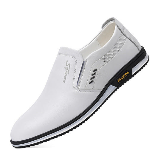 2023 Pantofi Casual Din Piele Respirabil Pentru Bărbați