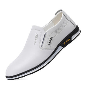 2023 Pantofi Casual Din Piele Respirabil Pentru Bărbați