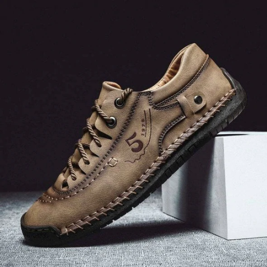 2023 Pantofi vintage din piele de vaca lucrati Manual