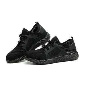 2023 Pantofi de siguranță pentru muncă de vară respirabilă, pantofi de protecție casual de siguranță pentru protecție Smash și Stab Proof Casual