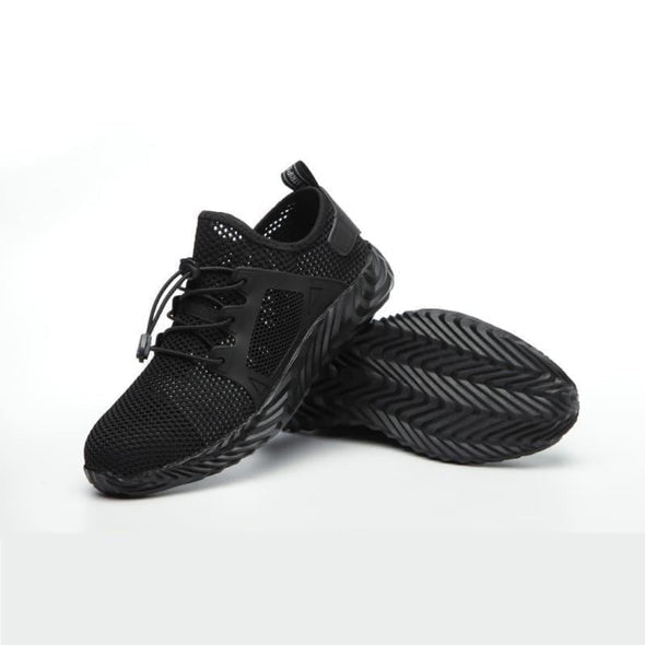 2023 Pantofi de siguranță pentru muncă de vară respirabilă, pantofi de protecție casual de siguranță pentru protecție Smash și Stab Proof Casual